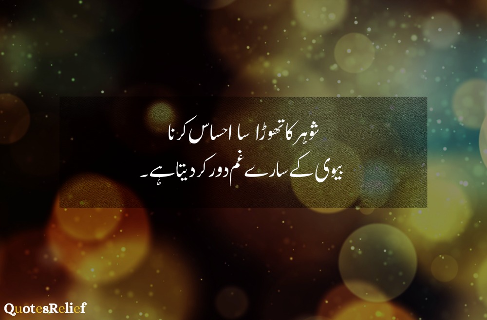 husband love quotes in urdu 